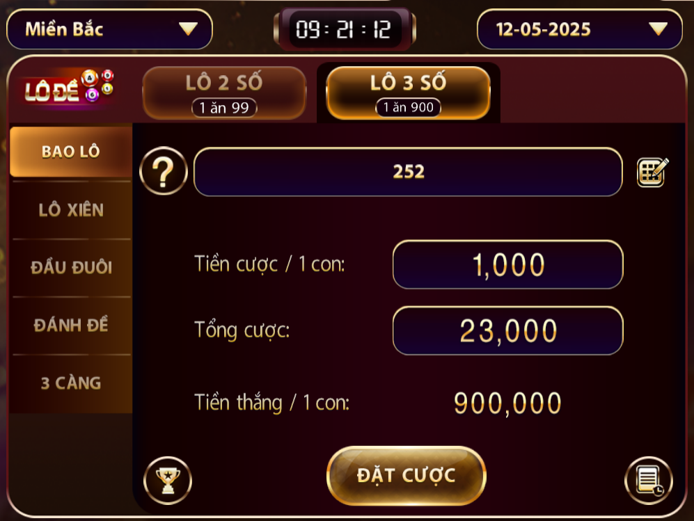 lô 3 số