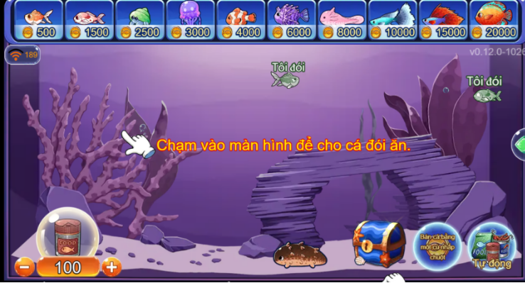 máy nuôi cá ăn