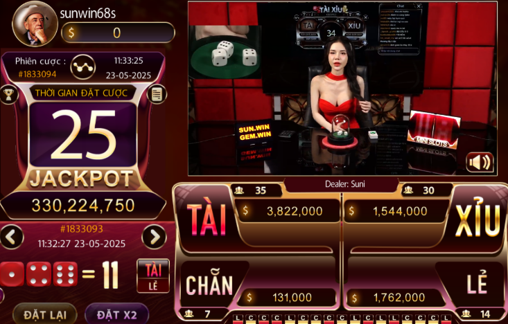 tài xỉu livestream sunwin