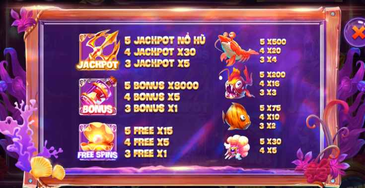 game slots thủy cung